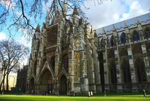 L'abbaye de Westminster (Londres, Angleterre)